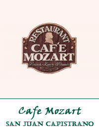 Cafe Mozart Wedding Venue In San Juan Capistrano California