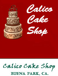 Calico Cake Shop Wedding Cakes In Buena Park California