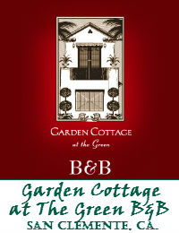 Garden Cottage At The Green Bed And Breakfast Wedding Venue In San Clemente California