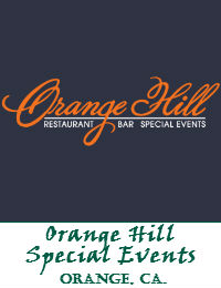 Orange Hill Restaurant Bar Special Events And Weddings Located In The City Of Orange California