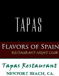 Tapas Restaurant Wedding Venue In Newport Beach California