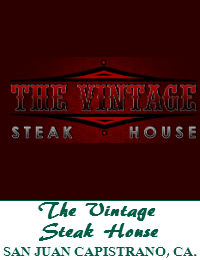 The Vintage Steak House Wedding Venue In San Juan Capistrano