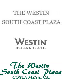 The Westin South Coast Plaza Wedding Venue In Costa Mesa California