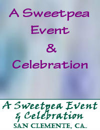 A Sweetpea Event And Celebration In San Clemente California