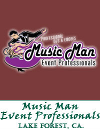 Music Man Event Professionals Orange County Wedding DJ In Lake Forest California