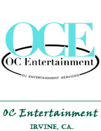 OC Entertainment Orange County Wedding DJ In Irvine California