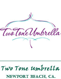 Two Tone Umbrella Makeup Artist Orange County In Newport Beach California