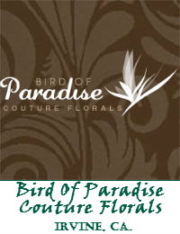 Bird Of Paradise Couture Florals In Irvine California