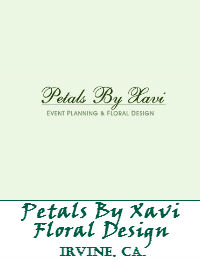 Petals By Xavi Floral Design In Irvine California