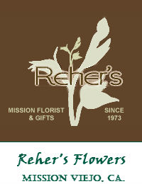 Rehers Wedding Flowers In Mission Viejo California