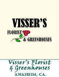 Vissers Florist And Greenhouses In Anaheim California