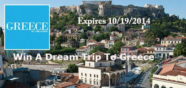 Dream Trip To Greece Expires October 19th 2014