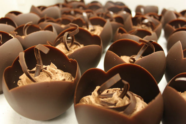 Chocolate Mousse - This mousse is the rich, French, old style type that you know you shouldn’t eat but simply can’t resist, but as the saying goes “sometimes too much of a good thing can be wonderful”. The mousse is served in a bowl topped with whipped cream and chocolate. This dish is also gluten free.