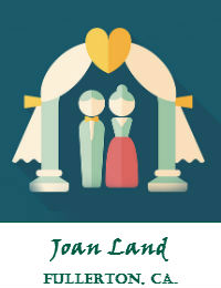 Joan Land Wedding Officiant Orange County In Fullerton California