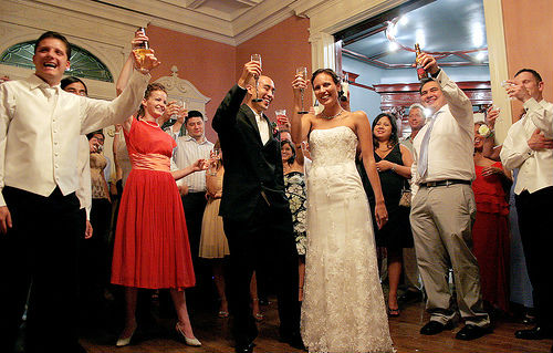 Orange County Bride Giving A Speech