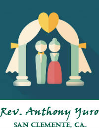 Rev Anthony Yuro Wedding Officiant Orange County In San Clemente California