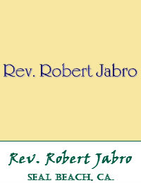 Rev Robert Jabro Wedding Officiant Orange County In Seal Beach Cal