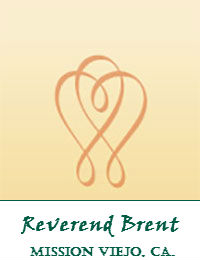 Reverend Brent Wedding Officiants Orange County In Mission Viejo California