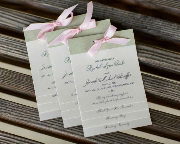 http://www.ocwedding.org/ Wedding Programs Templates