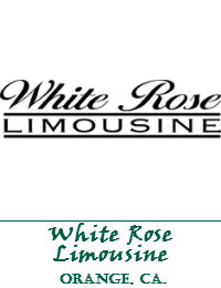 White Rose Limousine In The City Of Orange California