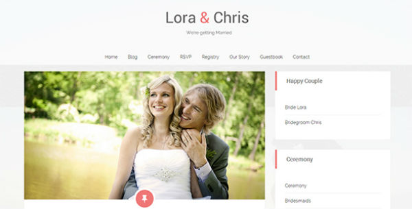Create A Wedding Website With Music