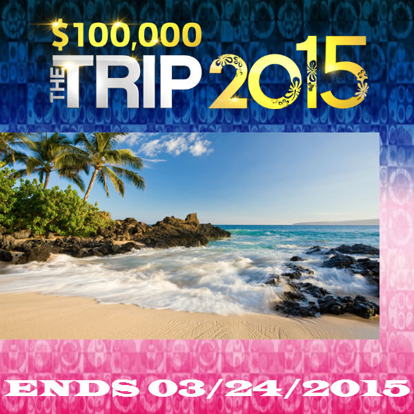 100K Trip 2015 Sweepstakes