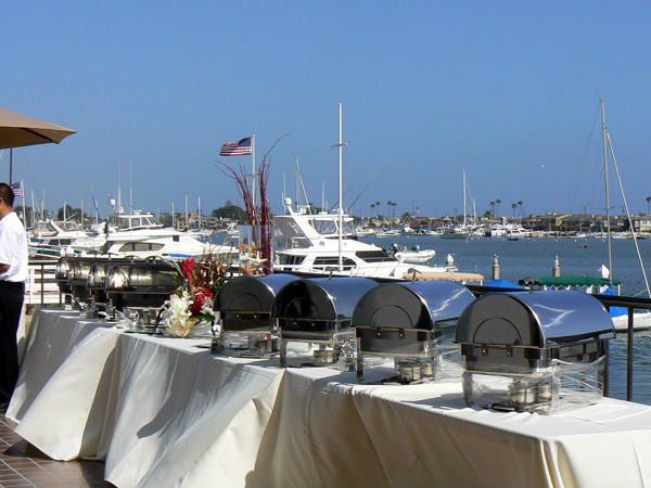 Seaside Wedding Catering In Newport Beach