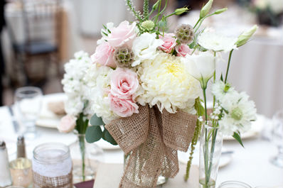 French Bouquet Of Orange County Wedding Flowers
