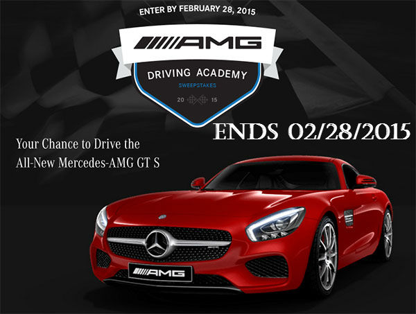 Mercedes AMG Sweepstakes Ends February 28 2015