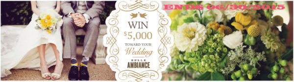Belle Ambiance Wine Five Thousand Dollar Cash Sweepstakes Ends June 30th 2015