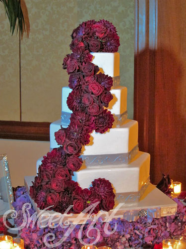 Sweet Art Wedding Cakes In Costa Mesa Ca