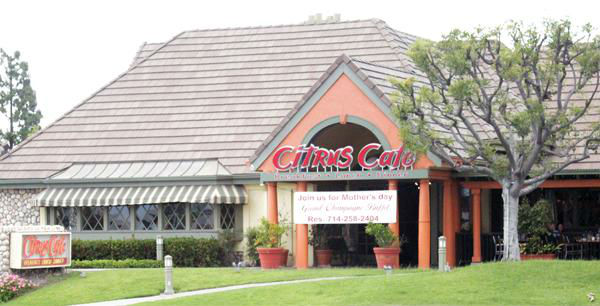 Citrus Cafe Wedding Venue In Tustin Ca