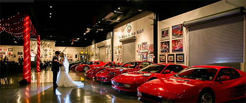 Marconi Automotive Museum Orange County Wedding Venue In Tustin Ca